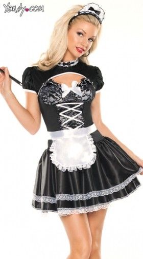 Mischievous Maid Costume Tight Maid Costume