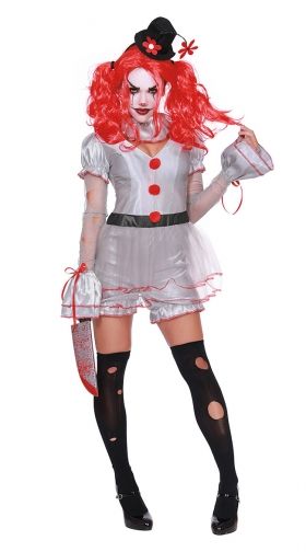 Killer Sewer Clown Costume, sewer clown character costume - Yandy.com