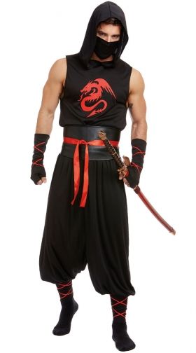 Men's Ninja Costume: Ninja Halloween Costumes for Men | Yandy
