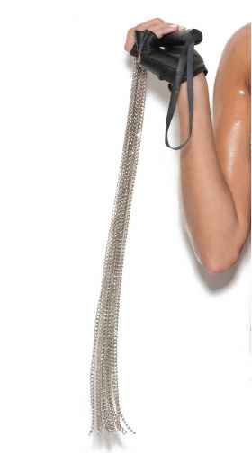 Leather Handle Chain Whip