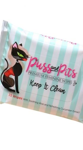15 Pk Keep It Clean Feminine Wipes