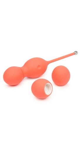 Coral We-Vibe Bloom Kegel Balls