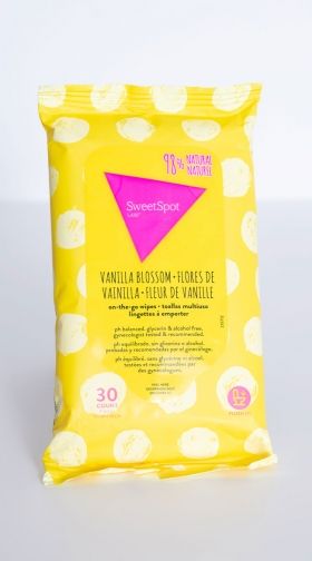 Sweet Spot Vanilla Blossom On-the-Go Wipes