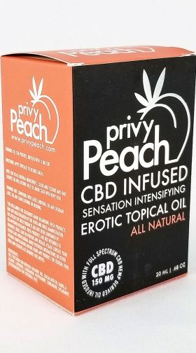 Privy Peach Erotic Topical Oil