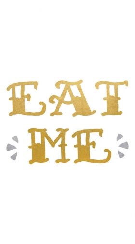 3 Pk Vajtats Eat Me Temporary Tattoo