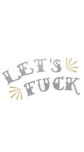 3 Pk Vajtats Let's Do It Temporary Tattoo