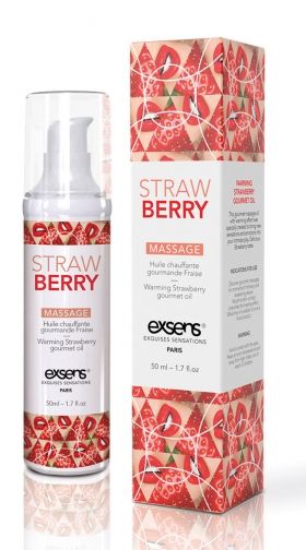 50ml Strawberry Warming Massage Oil