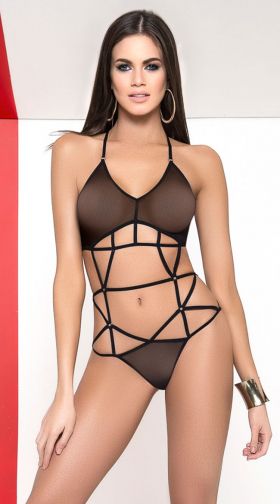 Meshed Up Cage Bodysuit