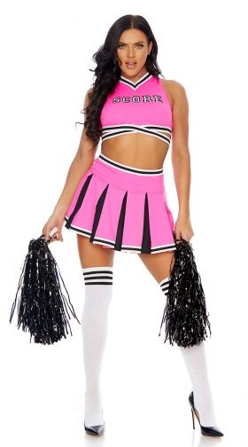 Adult Cheerleader Costumes 4R66407 Free Shipping Popular Sexy