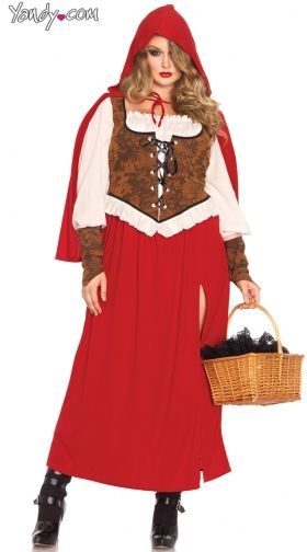 Plus Size Red Riding Hood Costume
