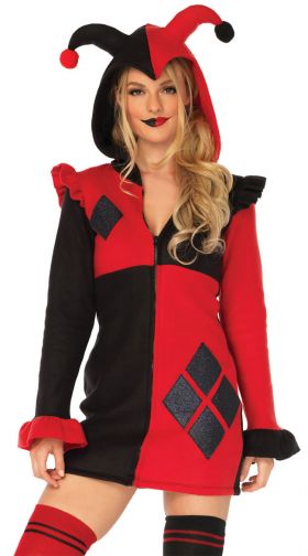 Dark Harlequin Costume, Sexy Harley Quinn Costume-Yandy.com