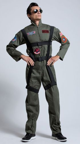 Men's Top Gun Paratrooper Costume