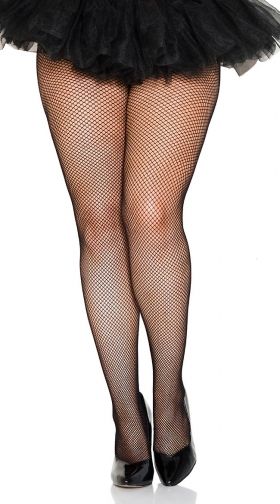 Plus Size Sheer Crotchless Pantyhose Plus Size Sheer