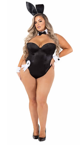 Halloween Sexy Lingerie Bodysuit - Gothic Dark Nurse Style Lingerie Set