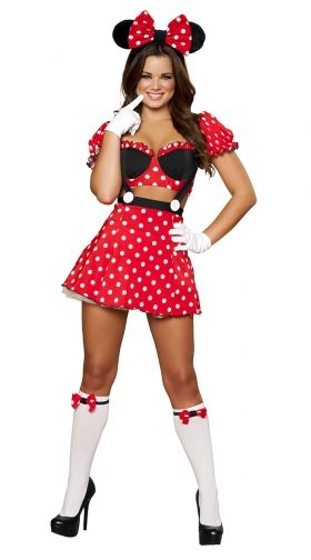Adult Minnie Mouse Costume, Sexy Minnie 