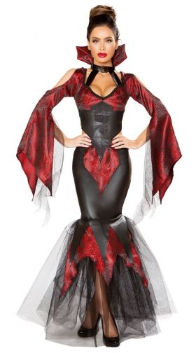 Sexy Vampire Costumes, Gothic Adult Vampire Halloween Costumes, Female ...