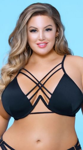 skimpy plus size swimwear