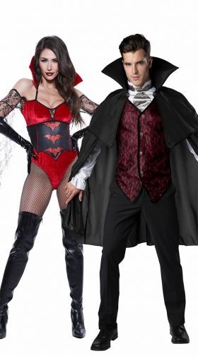 Sexy Vampire Costumes, Gothic Adult Vampire Halloween Costumes, Female ...