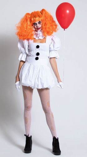 Creepy Clown Costume, Sexy Clown Costume - Yandy.com