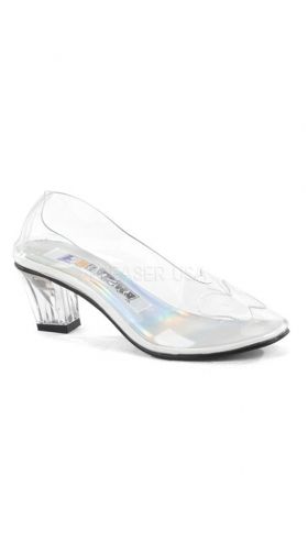 Crystal Slipper with 2" Heel