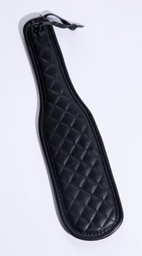 Quilted Black Paddle