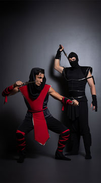 Stealth Ninja Costume for Men