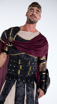 Roman Gladiator Costume, Mens Roman Costume, Gladiator Halloween Costume