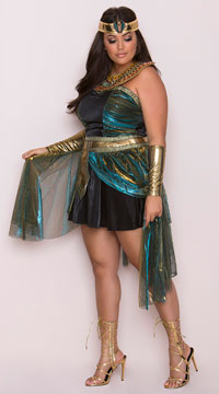 costume goddess egyptian plus costumes cleopatra halloween