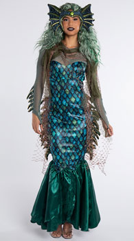 Dark Sea Siren Costume, Sexy Sea Creature Costume - Yandy.com