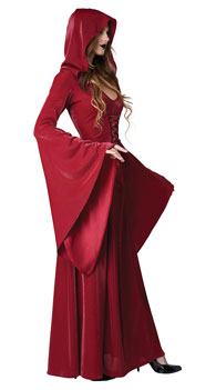 Sassy Sorceress Costume, Sexy Red Sorceress Dress-Yandy.com