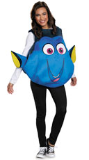 Dory Pullover Costume, Blue Fish Costume, Finding Dory Costume