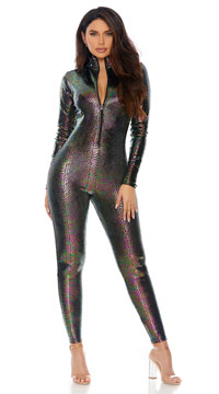 Raging Reptile Zip Catsuit, Sexy Costume - Yandy.com