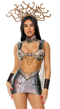 A Head in the Game Costume, Sexy Medusa Costume-Yandy.com