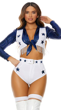 sexy dallas cowboys cheerleader outfit