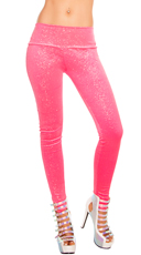 green sparkle pants