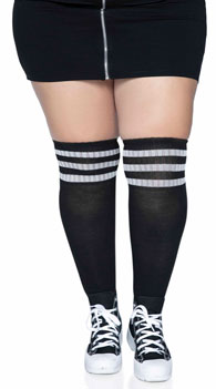 Plus Size Over the Knee Athletic Socks