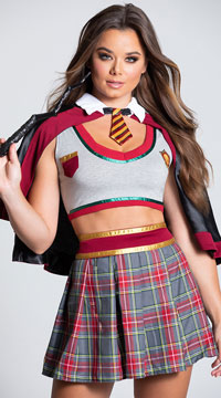 Spellbinding School Girl Costume, Magical School Girl Costume 