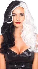 Black and White Wig