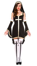 Sinfully Hot Nun Costume
