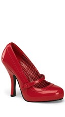 4 1/2 Heel, 3/4 Hidden P/f Mary Jane Pump
