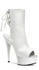 Open Toe and Back Ankle Boot, Open Toe Boot, Peep Toe Boot - Yandy.com