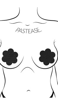 Everyday Reusable: Camel Suede Flower Reusable Nipple Pasties by Pastease®  Everyday