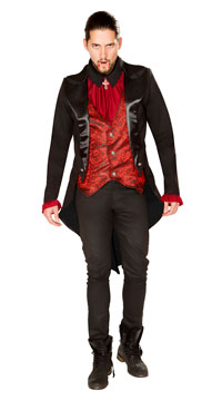 Image result for vampire dress  Mens vampire costume, Vampire dress,  Vampire costume