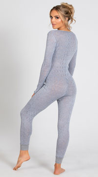cozy sweater lounge jumpsuit