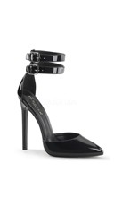 double ankle strap pumps