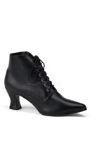 Victorian Lace Up Bootie